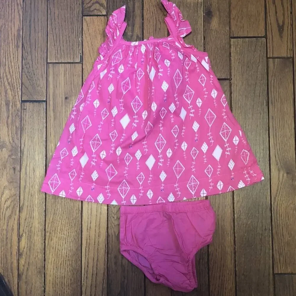 Gap pink kite dress size 12-18m